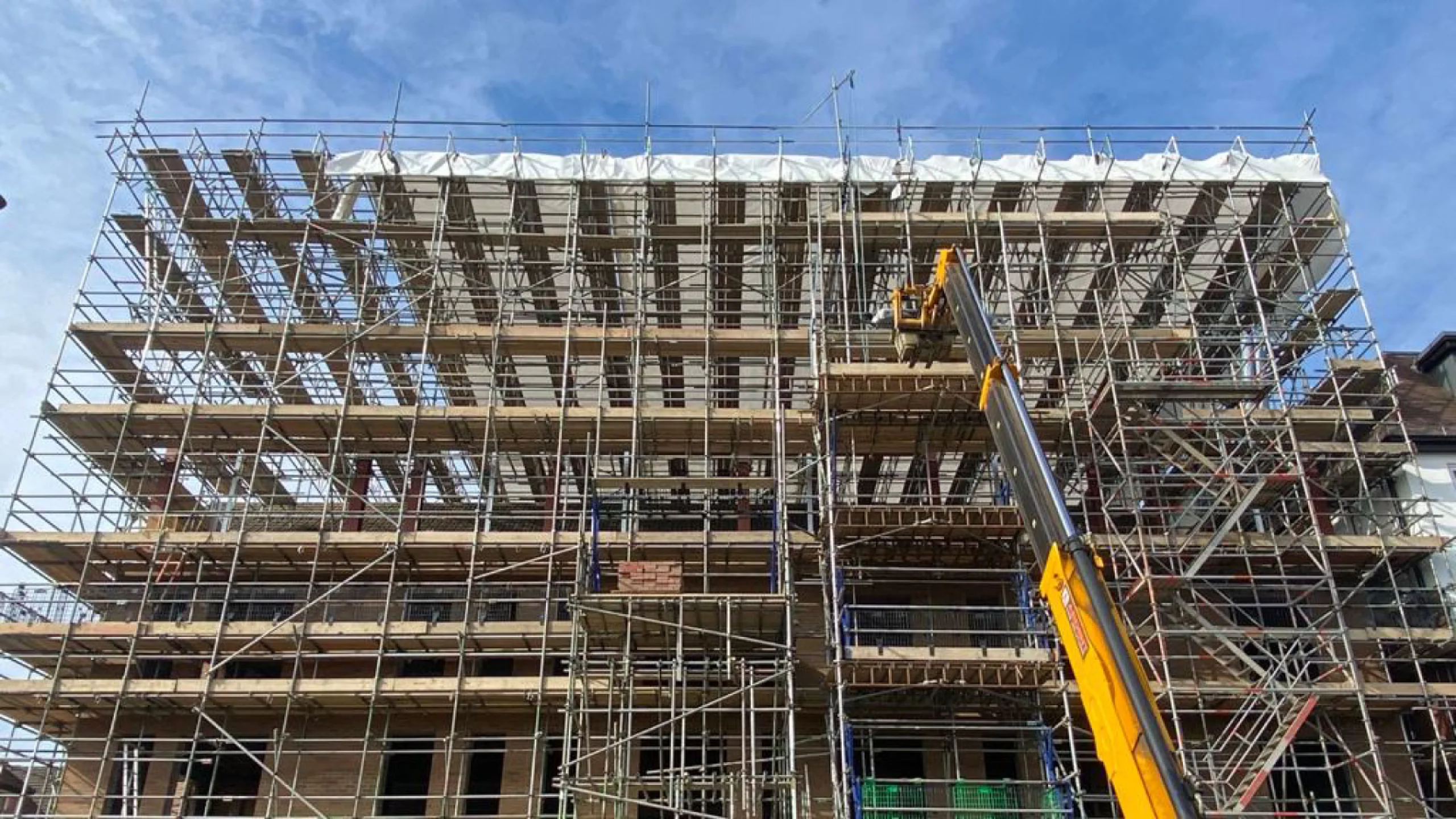 Temporary Roof Scaffolding Design & Hire